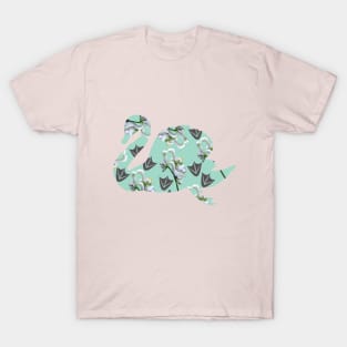 Swan flower T-Shirt